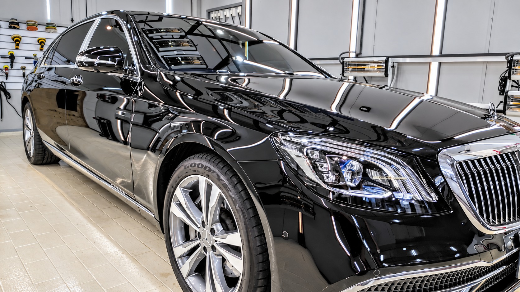 聯立賓士美容部實拍：Mercedes-Maybach｜車身作品